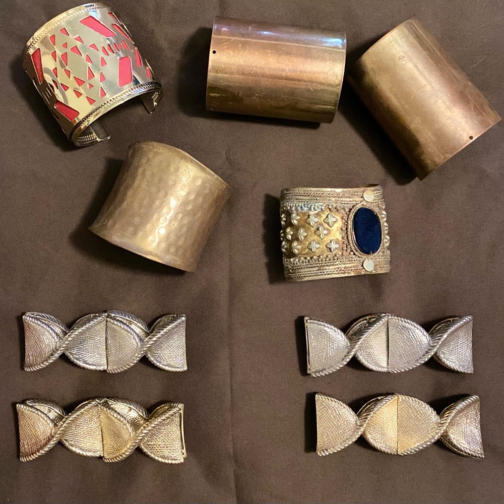 Metal Cuff/ Stretch Bracelet Lot